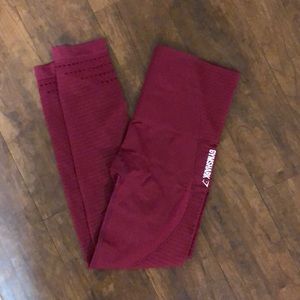 Gymshark seamless leggings beet